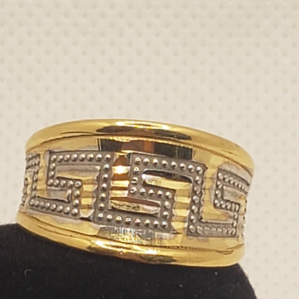 14k solid gold women's ring #8
